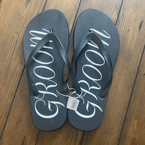 Groom Flip Flops